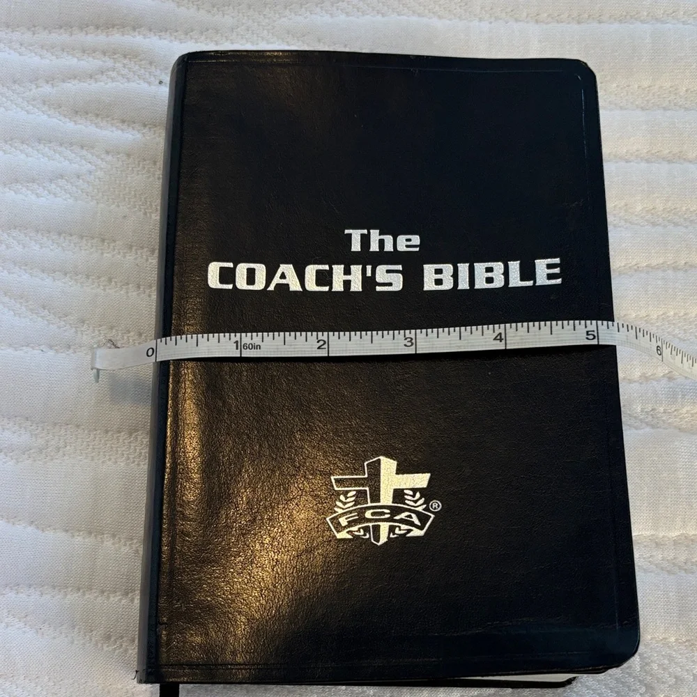 Fellowship of Christian Athletes Competitor’s  Coach's Bible w/Devotionals